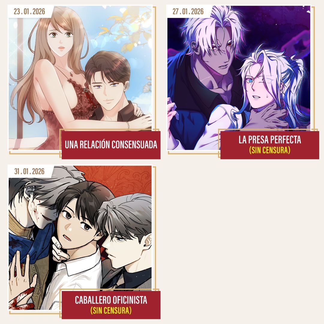 Lezhin_ES's tweet image. La magia de Reyes ya se siente ✨ 
Descubran los estrenos que llegarán este enero. 
👑 buff.ly/2Tl7k8D

#Lezhin #LezhinES #Estrenos #LezhinCalendario