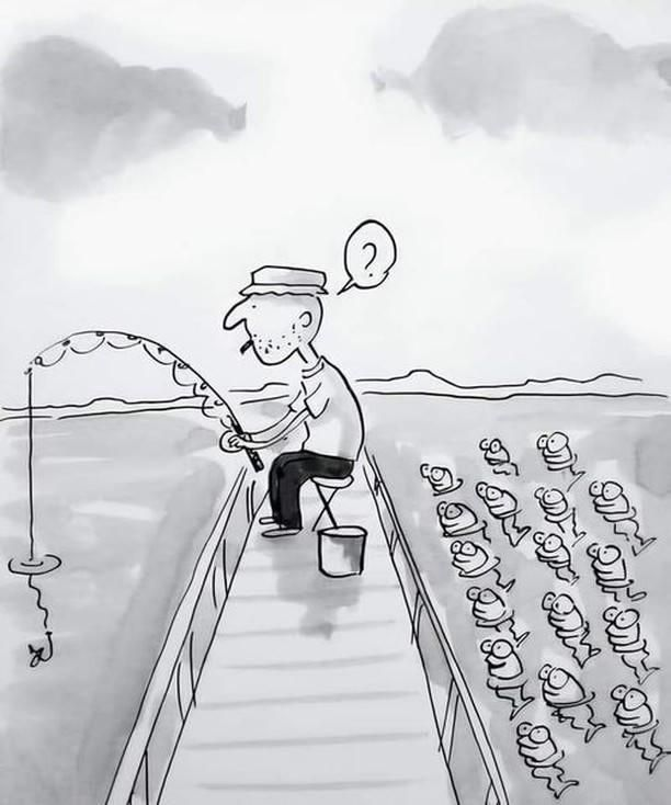 richardokunolar's tweet image. The man in this picture is patient, disciplined, and consistent, yet he gets no results.

Not because his effort is missing, but because the direction is wrong.

He can fish all night and still come up empty if the fish are elsewhere.

Others may succeed using the same method,…