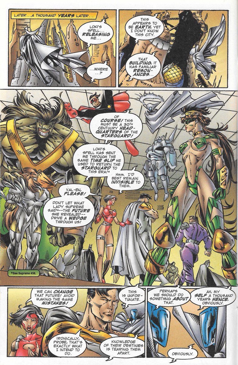 MaximumSupreme's tweet photo. Supreme Chronicles 1535
Supreme 39
StarGuard members!!
Created by @robertliefeld
#JimValentino #JoeBennett @NormRapmund
#TomBierbaum #MaryBierbaum #Enigma #StarGuard #BloodSquad7 #Probe #Loki #LadySupreme #Supreme #DanFraga #RobLiefeld #Extreme #ExtremeStudios
@ImageComics https://t.co/H5t0kxQjeq