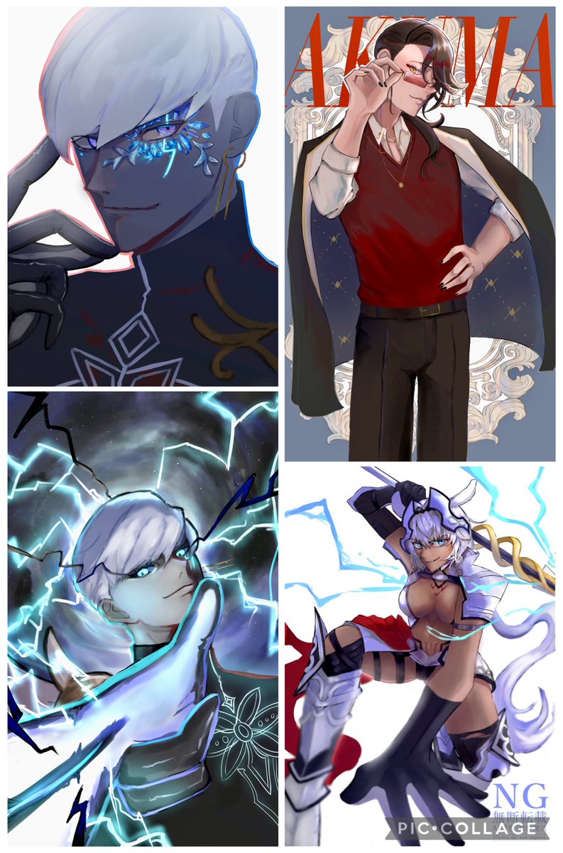 2025年自分が選ぶ今年の4枚 たくさんは描けなかったけど1枚1枚成長でき