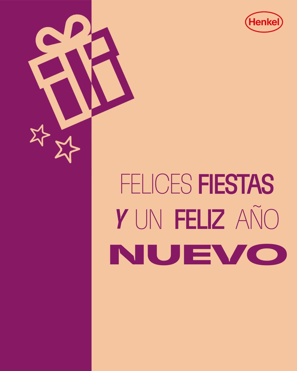 ✨¡2026, allá vamos! 
En Henkel Ibérica, listos para innovar, impactar y construir un futuro sostenible. ¿Nos acompañas? ¡Feliz y próspero Año Nuevo! ❤️

#HenkelIbérica #WeAreHenkel #FelizAñoNuevo #Innovación #Sostenibilidad