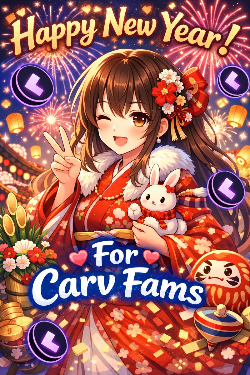 Riidzhsn's tweet image. Happy New Year Carv Fams✨

🎉 Giving away 1 USDC to 1 winners!
⏰ Ends in 48h

Join now 👇
1️⃣ RT this post
2️⃣ Follow me
3️⃣ Bind X account to your wallet via carv.io/cashie/partici…

Powered by x402 &amp;amp; ERC-8004. @CashieCARV

Payment Proof: e1dd6922be02543dc3

#Cashie #CARV #x402