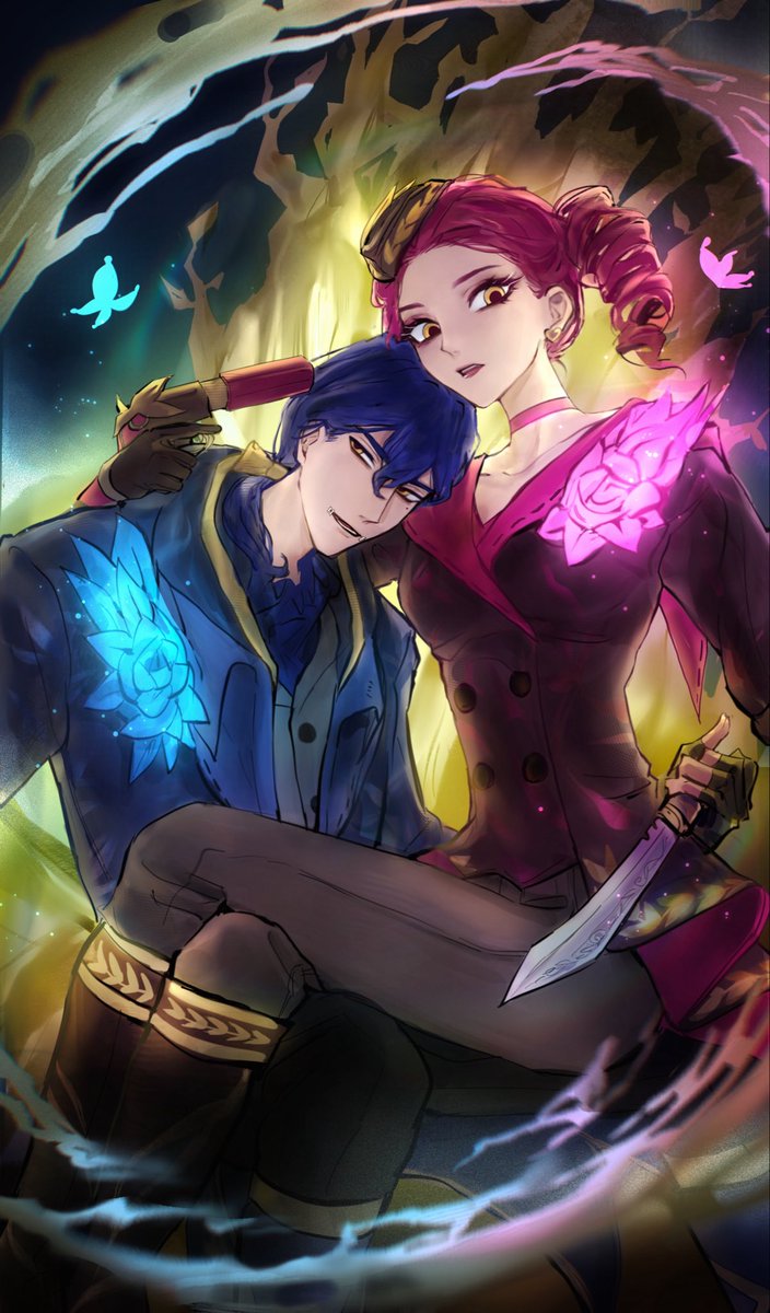 SherryYou15's tweet photo. Alchemy⚜️
#NaibMartha #IdentityV   #ナワマサ #나입마타 #傭 https://t.co/UmN3SxQTGE
