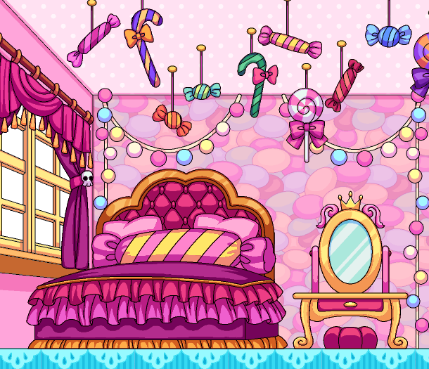 「トリック・オア・キャンディス」 キャンディスのお部屋を作成していましたー! カーテンアニメーション終わったら 実装できそうです。 今日マッサージ30分ほどしに行きましたが、 背中パンパンでした…! 今年が終わるのもあと1日ですね。