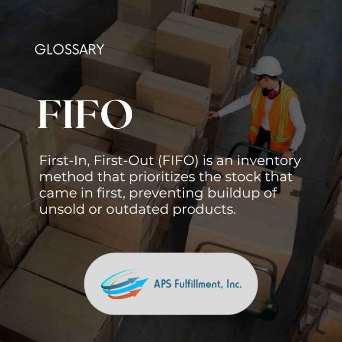 Glossary: 📦 What is FIFO?
First-In, First-Out (FIFO) is an inventory method that prioritizes the stock that came in first, preventing buildup of unsold or outdated products. APS Fulfillment uses FIFO to keep inventory moving efficiently for e-commerce and growing SMBs.
