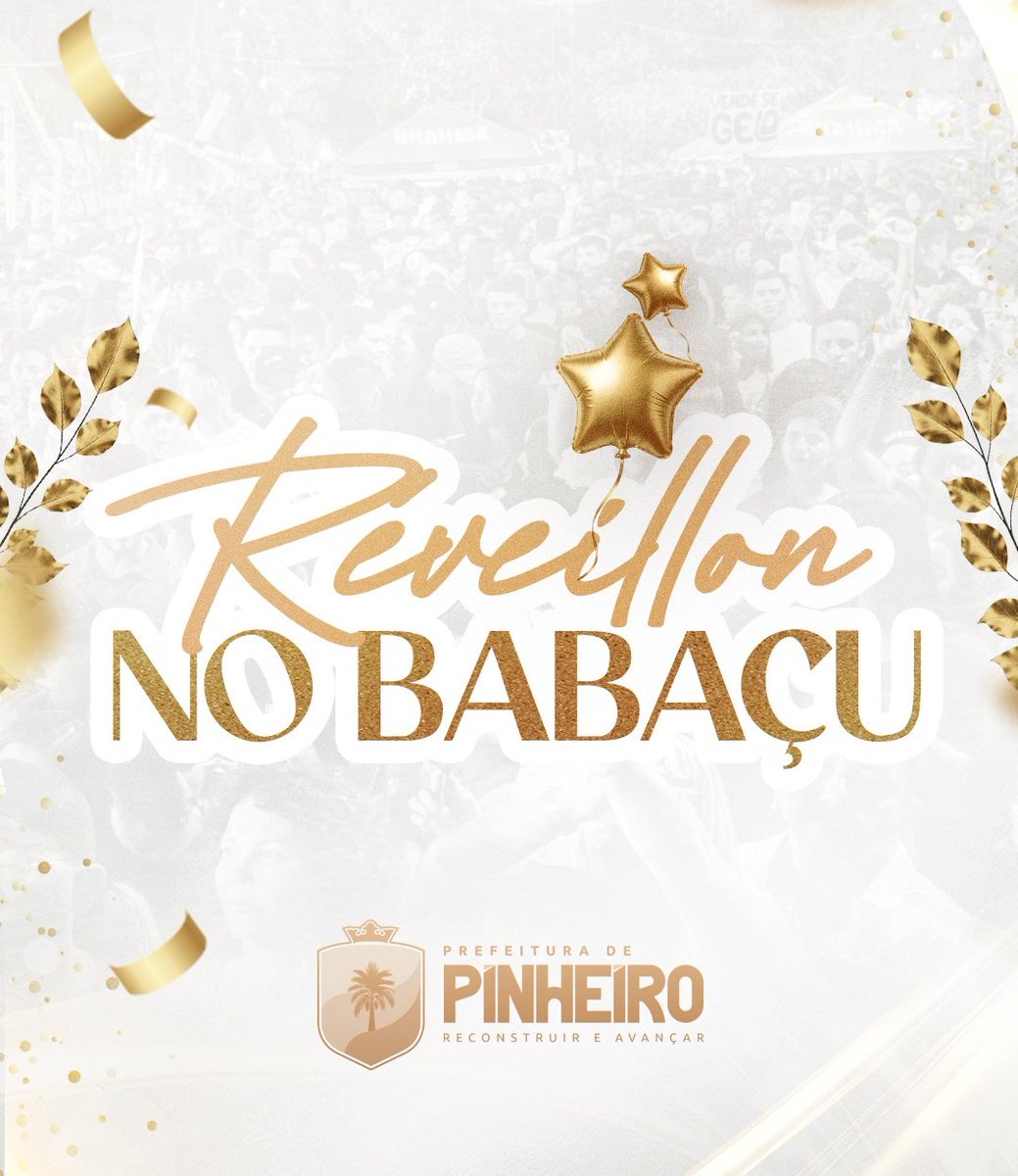 2025 foi um ano de muita reconstrução e crescimento, e agora é hora de celebrar! Vamos fechar o ano com uma festa incrível no Babaçu! Chuta aí quais são as  atrações! E prepara também o look.