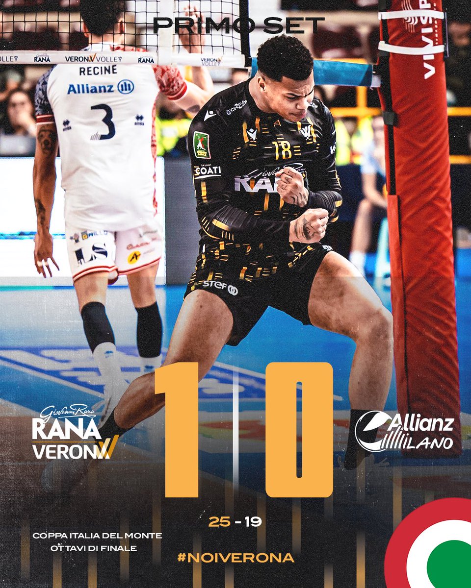 📣 PRIMO SET

Buon avvio di Verona, che sblocca il punteggio

#RanaVerona #VeronaVolley #NoiVerona #Volley #Volleyball