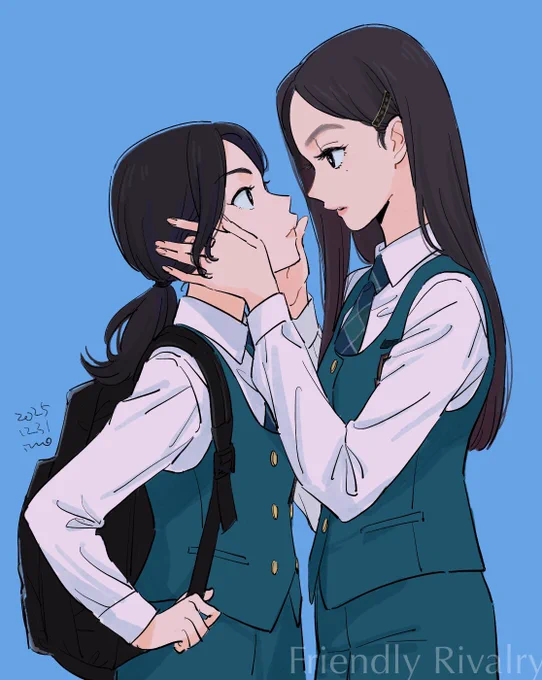 はぁジェイヤ… 夏くらいから止まってた絵(下地塗ったらなんかしっくりこなくて止まってた)、塗った… 今年の絵、今年のうちに…