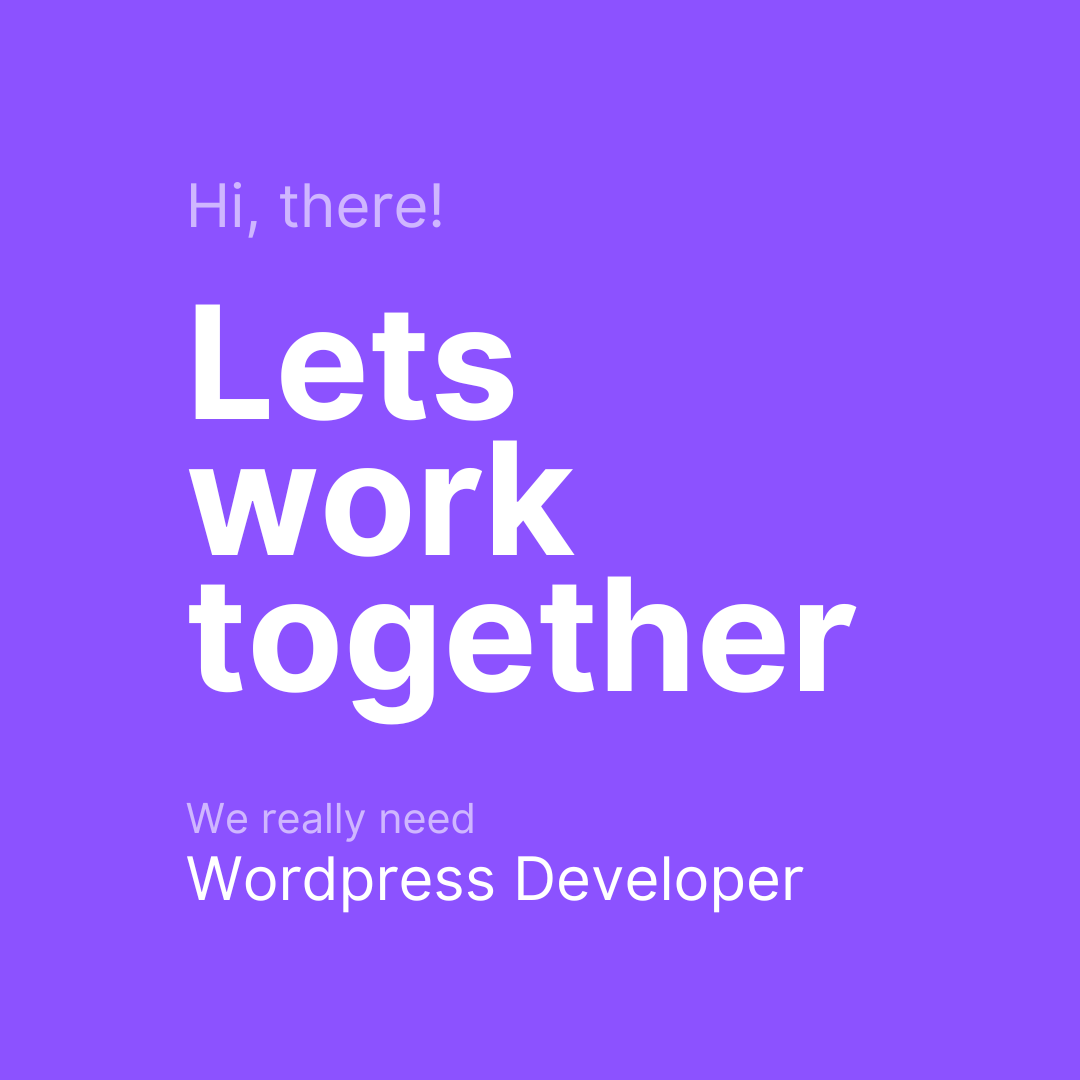 InfivioTech's tweet photo. 🚨 We’re hiring a WordPress Developer!
Interested in working on real projects with a growing agency?
Let’s talk 💻

#Hiring #WordPressDeveloper #InfivioTechSolutions #WebDevJobs https://t.co/JmQBAtwkF6