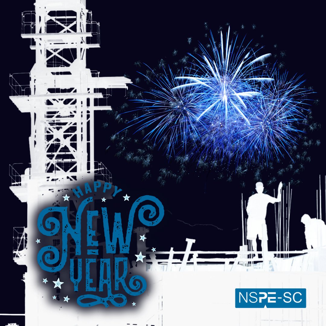As we welcome 2026, we’re proud to support the engineers who help shape South Carolina’s infrastructure, communities, and future.
Thank you to our members for your dedication, expertise, and commitment to the profession.
Here’s to another year of progress with SCSPE! 💙⚙️ #SCSPE