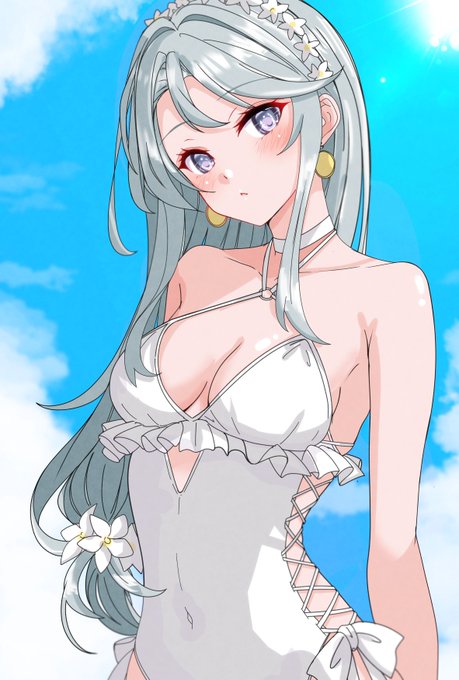 #今月描いた絵を晒そう
水着部門
駆逐艦しか勝たん(^q^) 