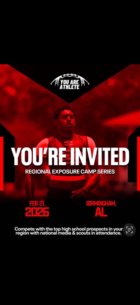 I am very blessed to be invited to another top player camp can wait to get out there and compete and rep Hanceville well!!!!!
<a href="/One11Recruiting/">One11 Recruiting</a> <a href="/HallTechSports1/">Hall-Tech Sports</a> <a href="/HHSBulldogsFB/">Hanceville High School Football</a> <a href="/Alabama_Varsity/">AL Prep Varsity</a> <a href="/PrepRedzoneAL/">Prep Redzone Alabama</a> <a href="/FieldView_1/">FieldView1</a> <a href="/youareathlete/">You Are Athlete</a> <a href="/scan1ansports/">ꜱᴄᴀɴʟᴀɴ ꜱᴘᴏʀᴛꜱ™️</a>