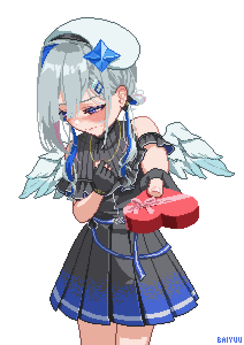 天音かなた ,天音かなた(お仕事衣装) 「#2025年自分が選ぶ今年の4枚」|Baiyuuのイラスト