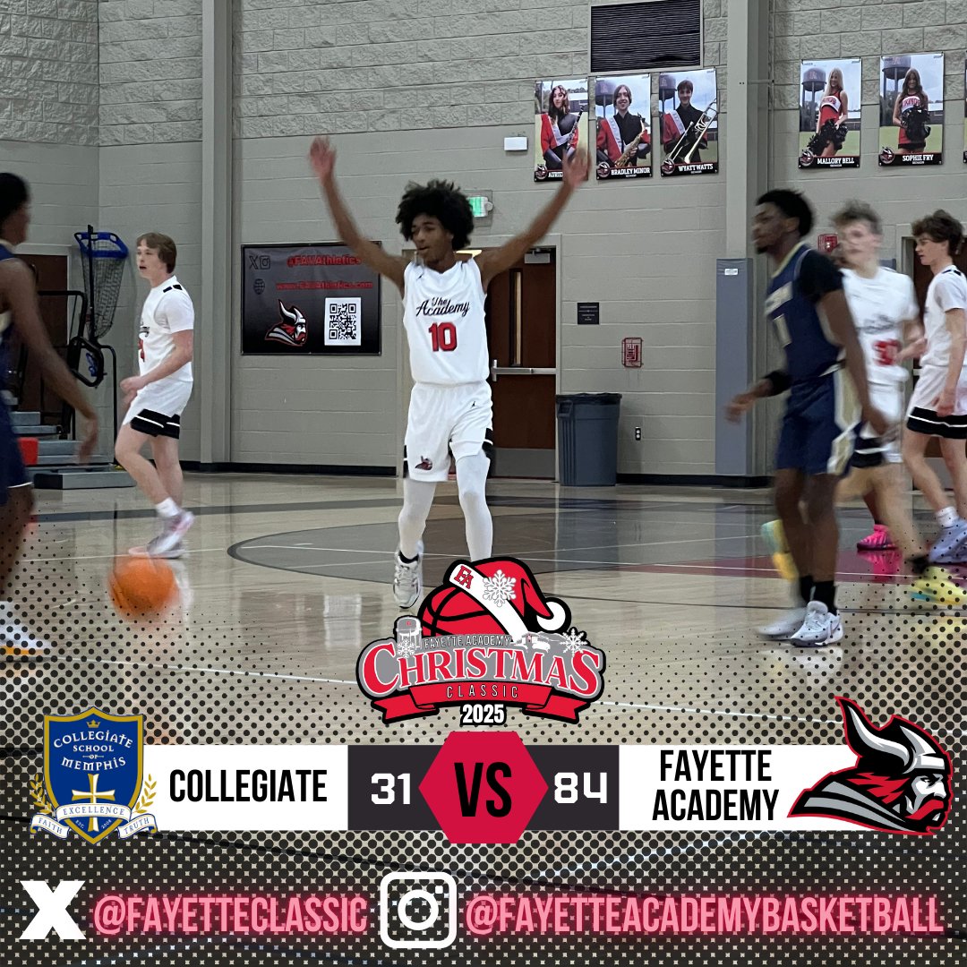 Fayette Academy Christmas Classic tweet media