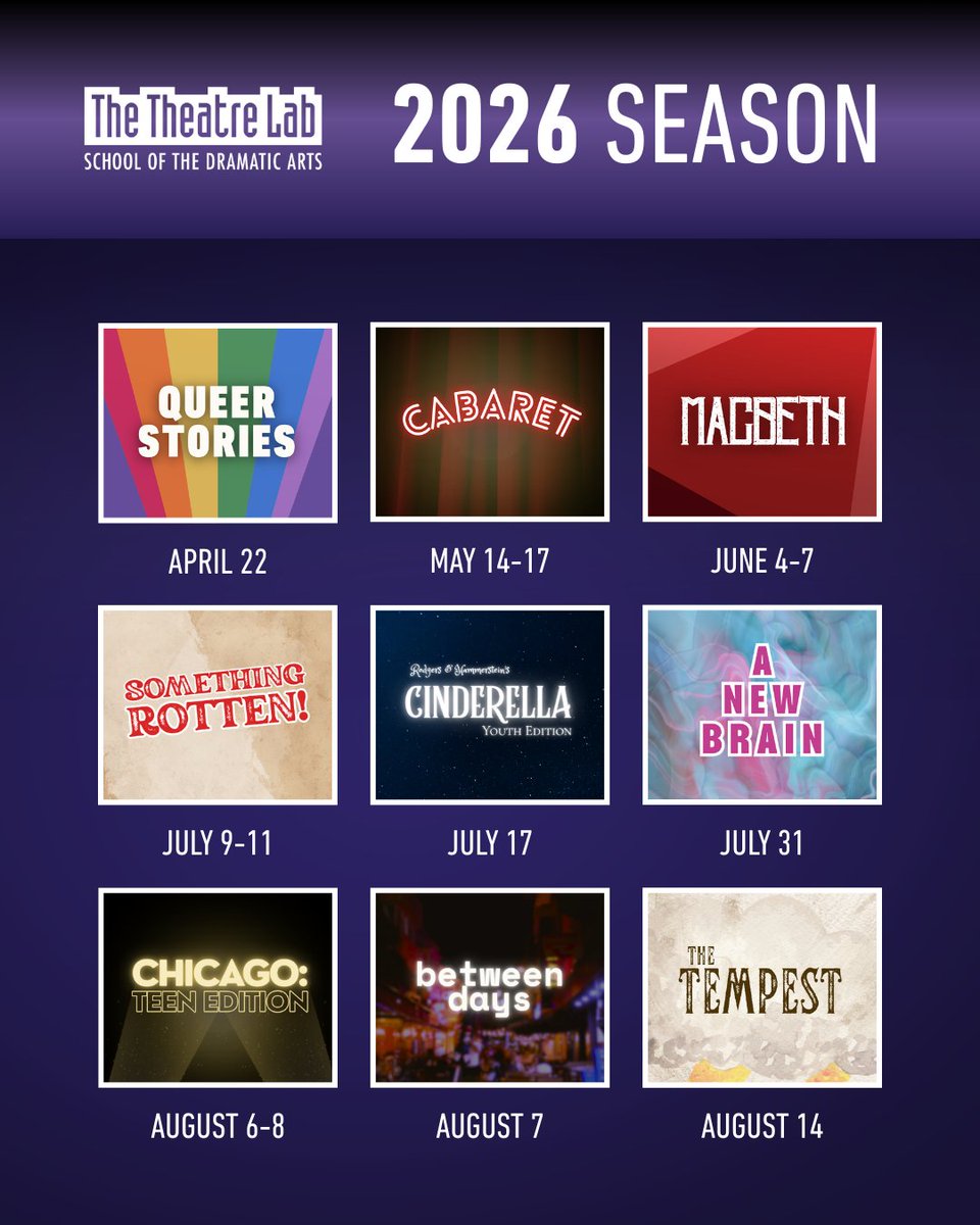 The Theatre Lab tweet media