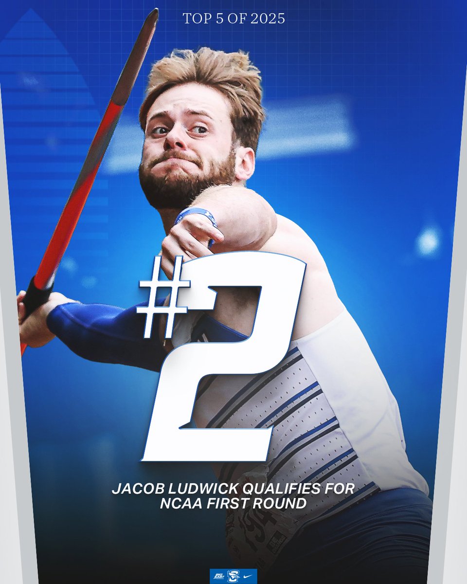 Top #2 for 2025...

Jacob Ludwick becomes the 2nd Bluejay in history to compete at the First Round of the NCAA Championships.

#EyesUp #FutureIsBright #GoJays #CUxctf