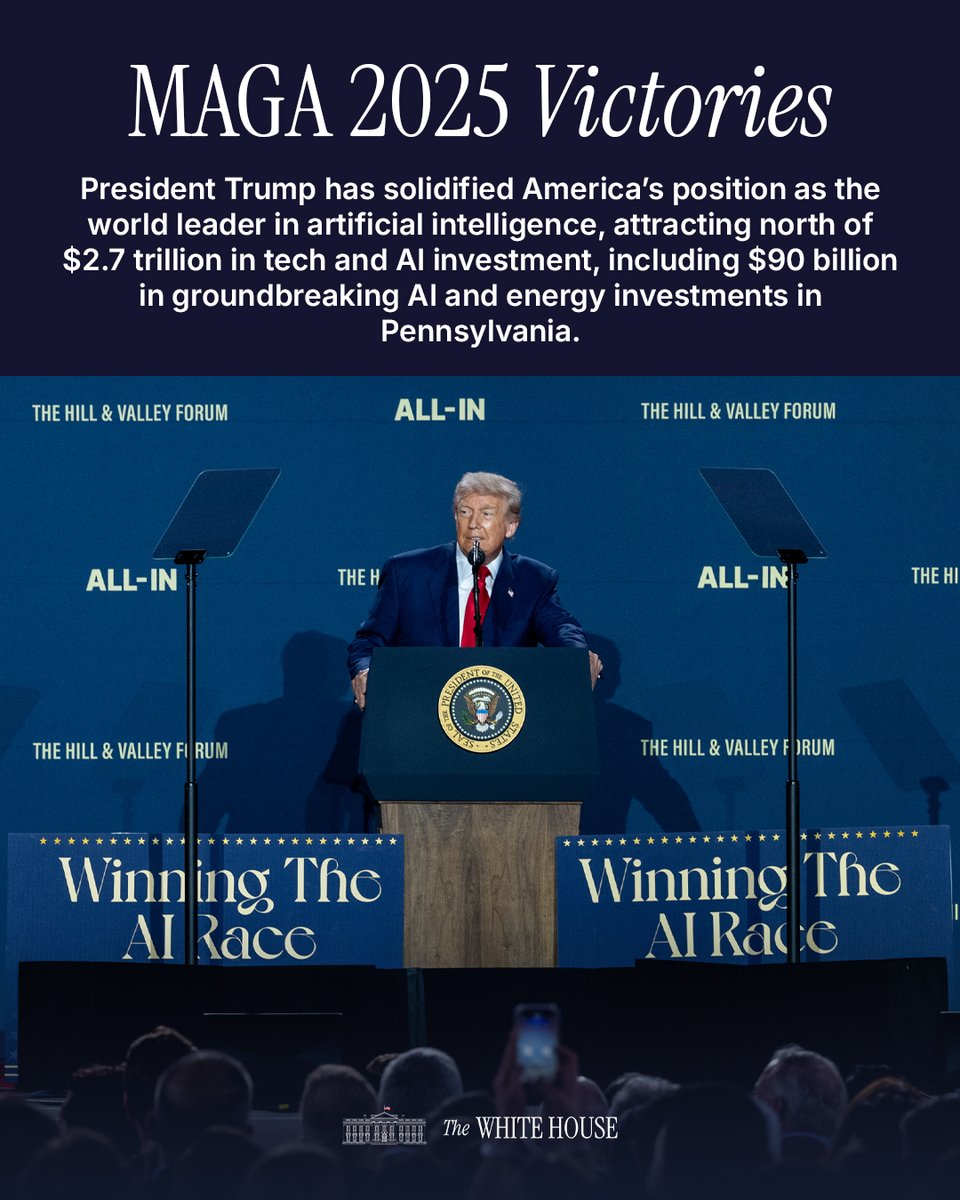 The White House tweet media