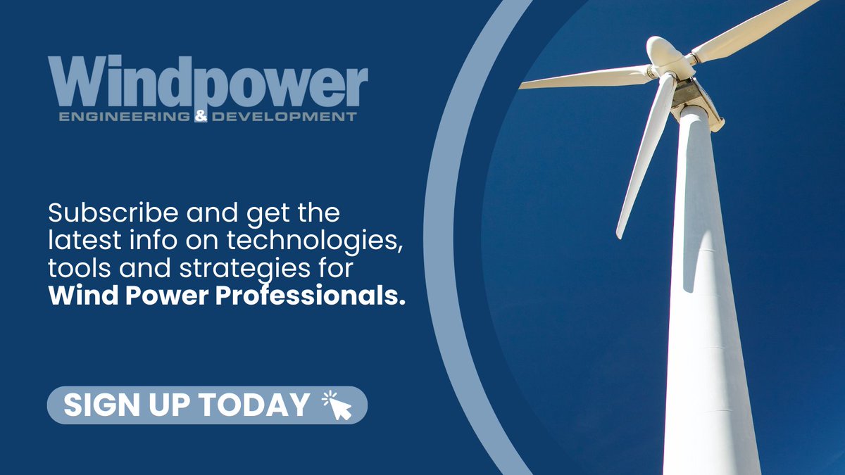 Windpower Engineering & Development tweet media