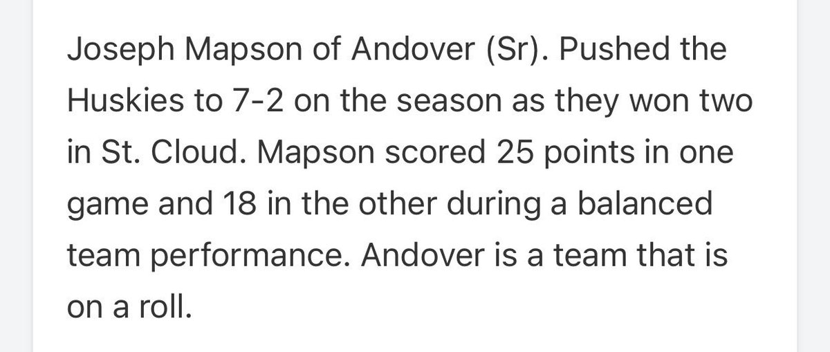 Andover Hoops tweet media