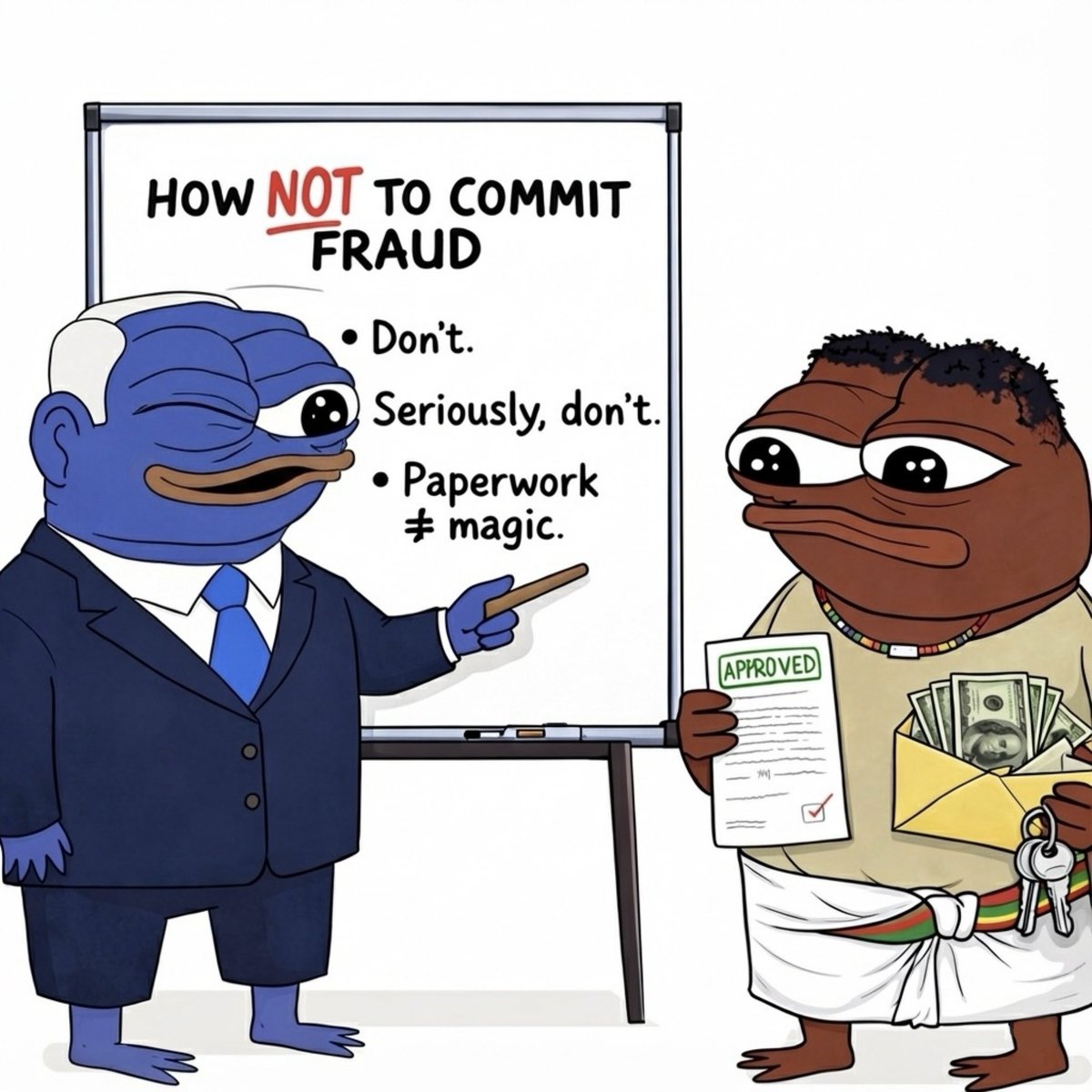 PopcornApu's tweet image. The fraud is a feature, not a bug

This was always the intended result