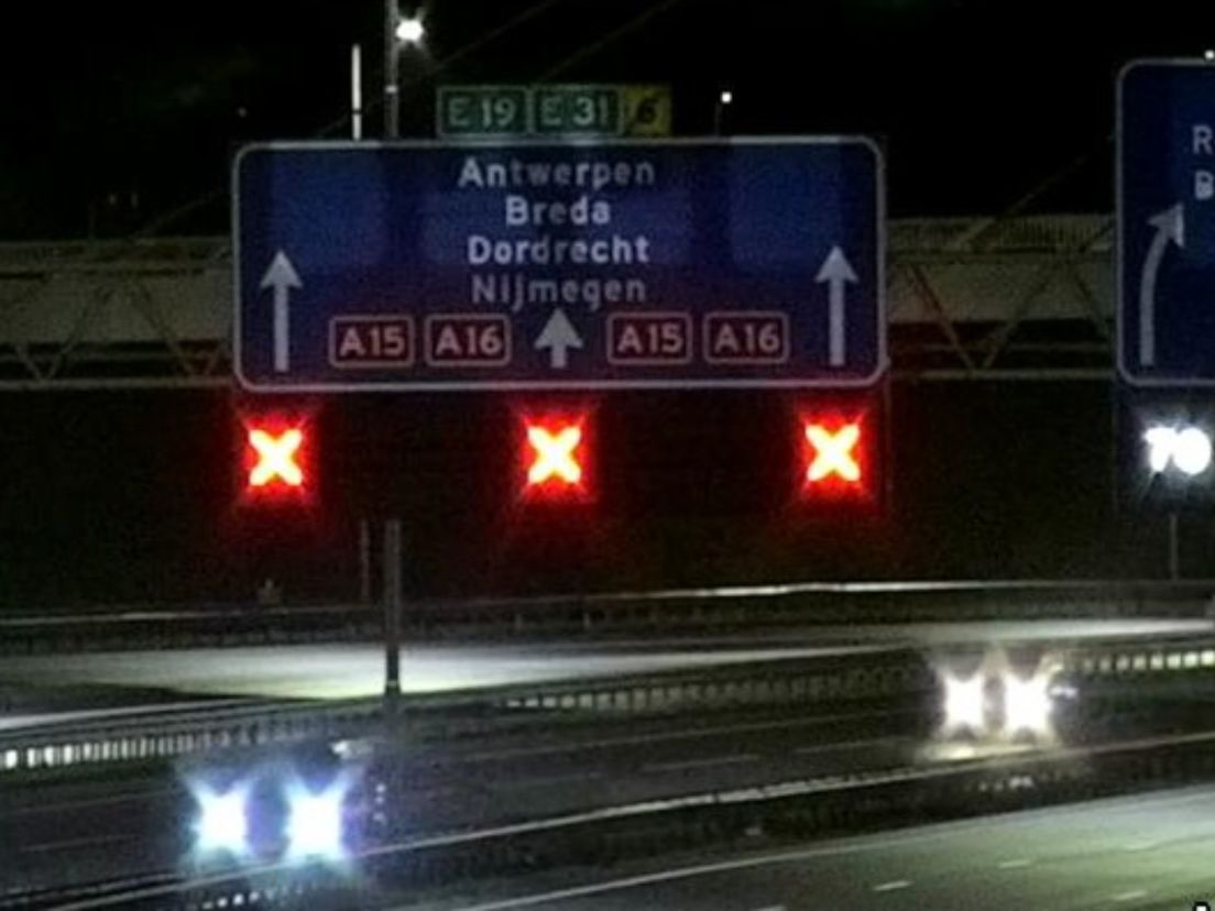 Auto over de kop, bestuurder reed onder invloed