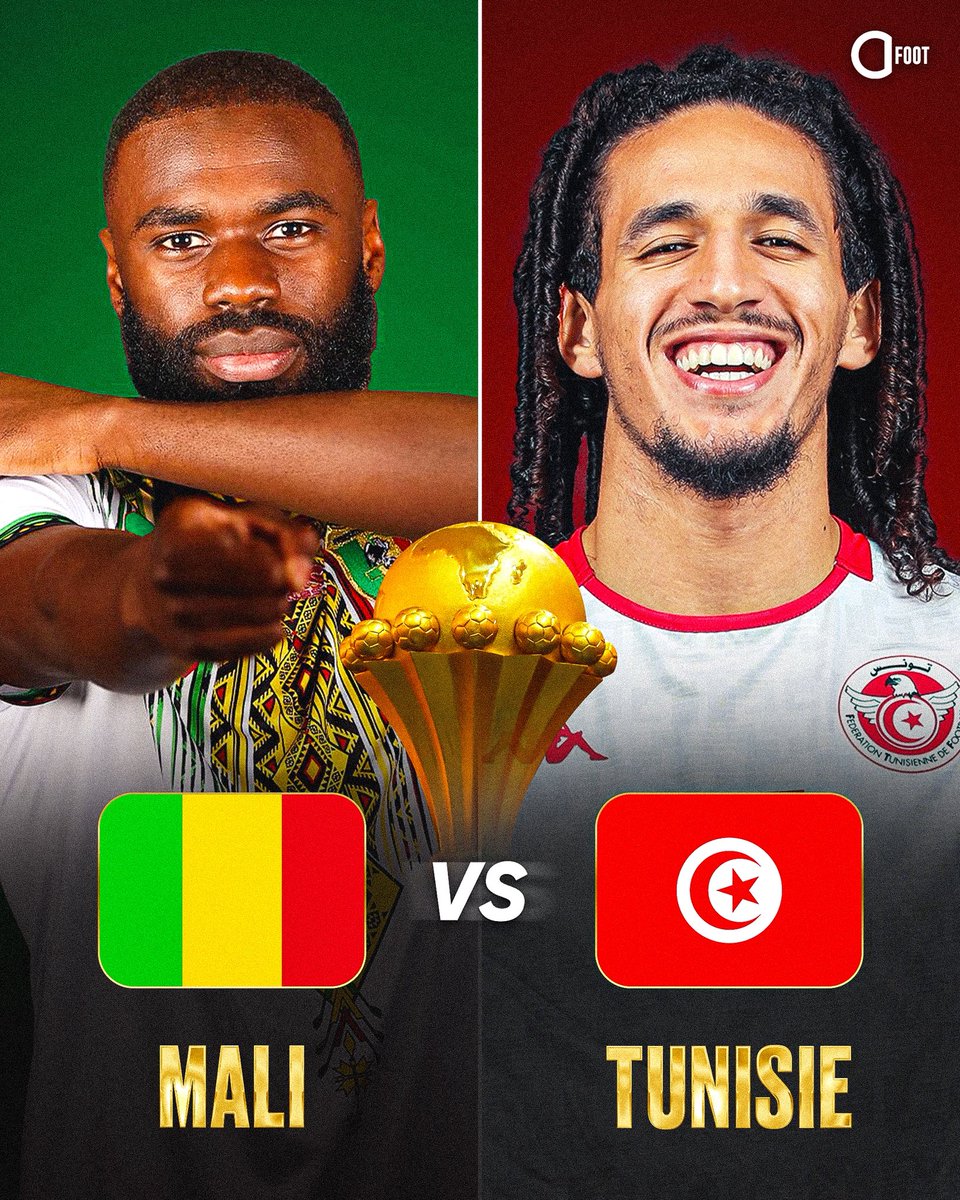 ActuFoot_'s tweet image. 🚨🚨 OFFICIEL ! 𝗛𝗨𝗜𝗧𝗜𝗘̀𝗠𝗘 𝗗𝗘 𝗙𝗜𝗡𝗔𝗟𝗘 𝗗𝗘 𝗟𝗔 #CAN2025 :

MALI 🇲🇱  ⚡️  🇹🇳 TUNISIE

Vos pronos ?