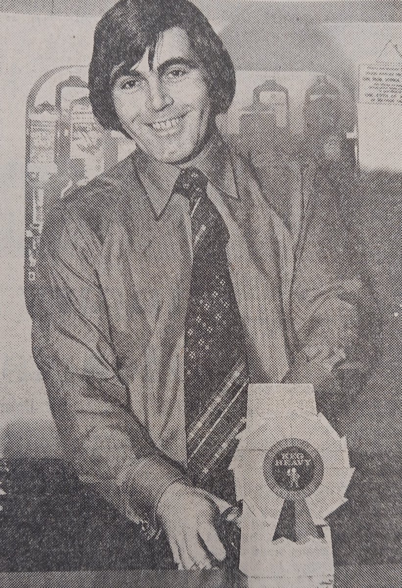 Stephen4_2's tweet image. Big Yogi being mine host in the 1970's. Many will remember the big man serving in McConnell's in the 90's. @yogijunior3