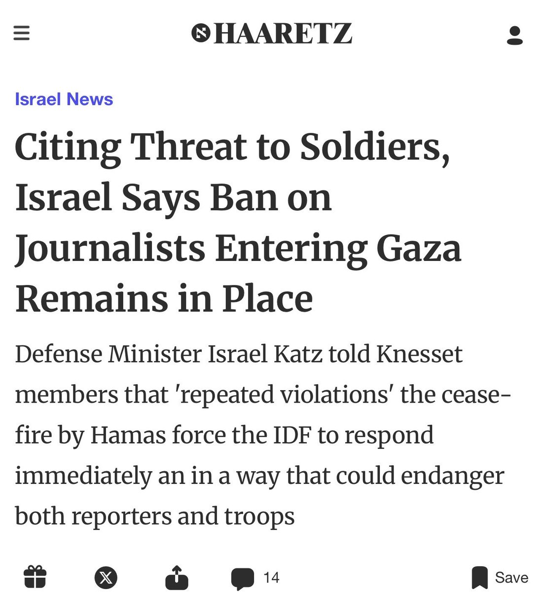 AssalRad's tweet photo. You ban aid groups and press when you want no witnesses to your atrocities. https://t.co/3oyBXPYzzn