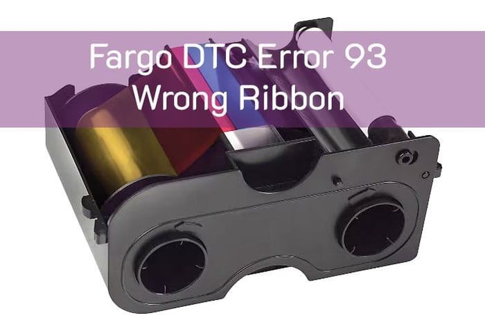Are you getting a Fargo DTC Error 93 "Wrong Ribbon" message? Usually, it's just a simple mismatch between your ribbon and driver settings.

Check out our latest guide to troubleshoot the error and get your card printing back on track! buff.ly/iFmcZI8