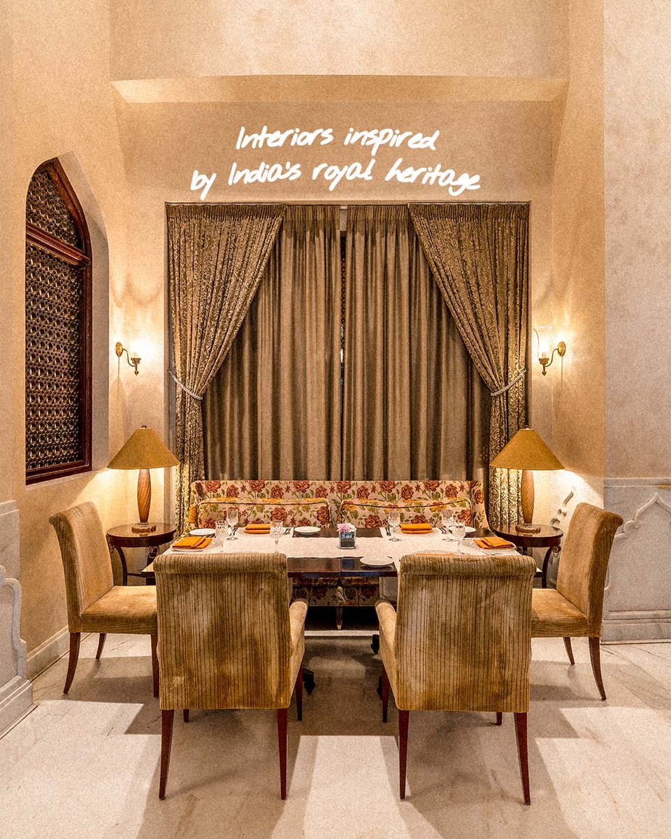 MovenpickKhobar's tweet photo. إذا كنت تبحث عن نكهاتٍ هنديةٍ أصيلة، وأجواءٍ دافئة، وأطباقٍ موقّعة من الشيف فينيت، فمطعم مهراجا هو وجهتك المثالية.

احجز طاولتك الآن.

#الخُبر #موفنبيك #فندق_موفنبيك_الخُبر #فندق #مدينة_الخبر#مهراجا https://t.co/Z8Iu40QfA8