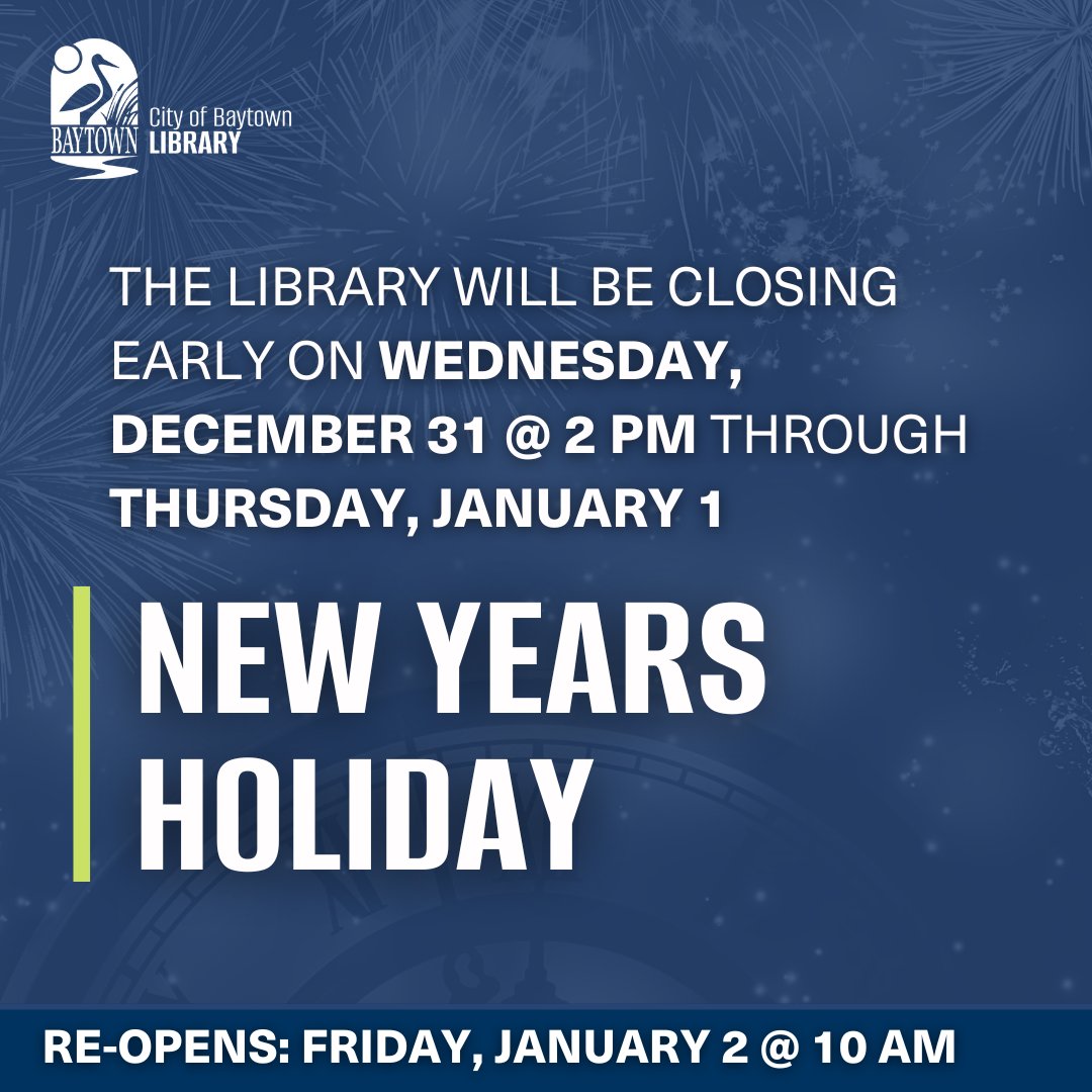 Baytown Library tweet media