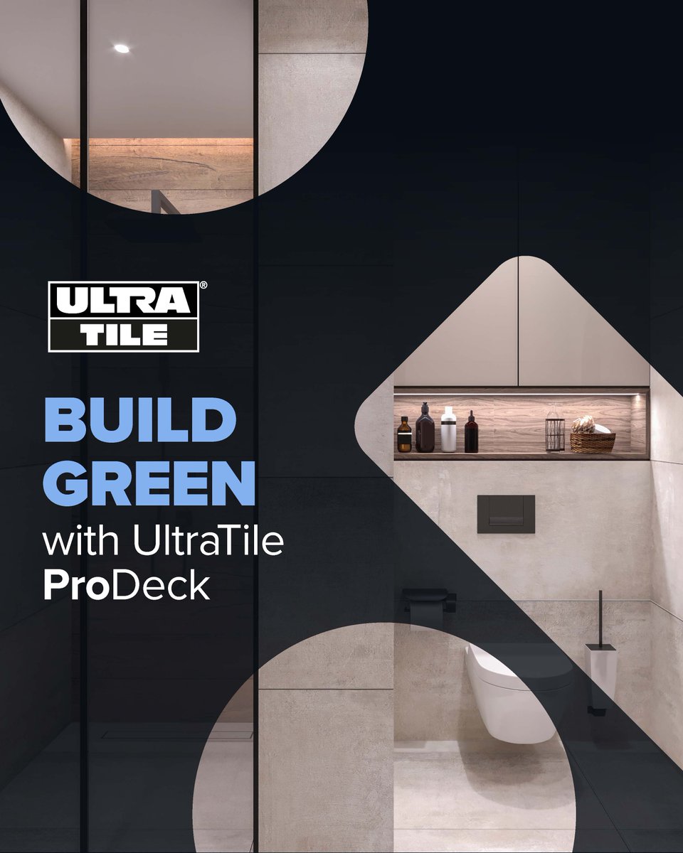 UltraTile_UK's tweet image. Build green with UltraTile ProDeck 💚

Ready to build beautifully while supporting the planet?
hubs.ly/Q03YQKDn0 

#SustainableBuilding #GreenTiling #UltraTile