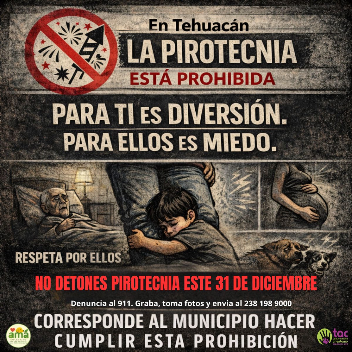 𝗖𝗔𝗥𝗧𝗔 𝗔𝗕𝗜𝗘𝗥𝗧𝗔 𝗔 𝗟𝗔 𝗖𝗜𝗨𝗗𝗔𝗗𝗔𝗡𝗜́𝗔

𝗦𝗼𝗯𝗿𝗲 𝗲𝗹 𝘂𝘀𝗼 𝘆 𝗹𝗮 𝘁𝗼𝗹𝗲𝗿𝗮𝗻𝗰𝗶𝗮 𝗱𝗲 𝗽𝗶𝗿𝗼𝘁𝗲𝗰𝗻𝗶𝗮 𝗲𝗻 𝗲𝗹 𝗺𝘂𝗻𝗶𝗰𝗶𝗽𝗶𝗼 🚫🧨

A la ciudadanía en general:

Estando a unas horas  del 31 de diciembre, consideramos necesario dejar