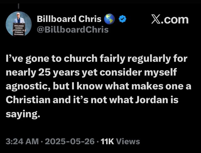 Sc0tch_Amarett0's tweet image. JQ:  Billboard Chris

•Jewish high 
•Catholic low
•protestant mid

Summary:
Separates Catholicism from Christianity, scorns Catholics / Protestants but is not Christian, denies Jewish matrix, visits Israel, Jewish friends

Pattern analysis:
Zionist, agnostic protestant