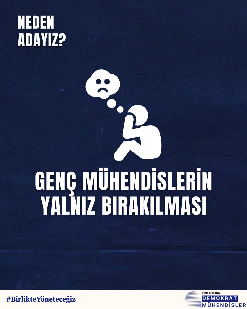 demokrat_emo's tweet photo. NEDEN ADAYIZ?

Son yıllarda EMO Ankara Şubesi;
⛓️‍💥Üyeleriyle bağlarını zayıflattı
💤Mesleki sorunlara söz üretmedi
😶Genç mühendislerin işsizliğine ve düşük ücretlere sessiz kaldı

Biz bu tabloyu kader olarak görmüyoruz.❗️
#DemokratMühendisler 
#EMOAnkara 
#Ankara https://t.co/44g5o86PEk
