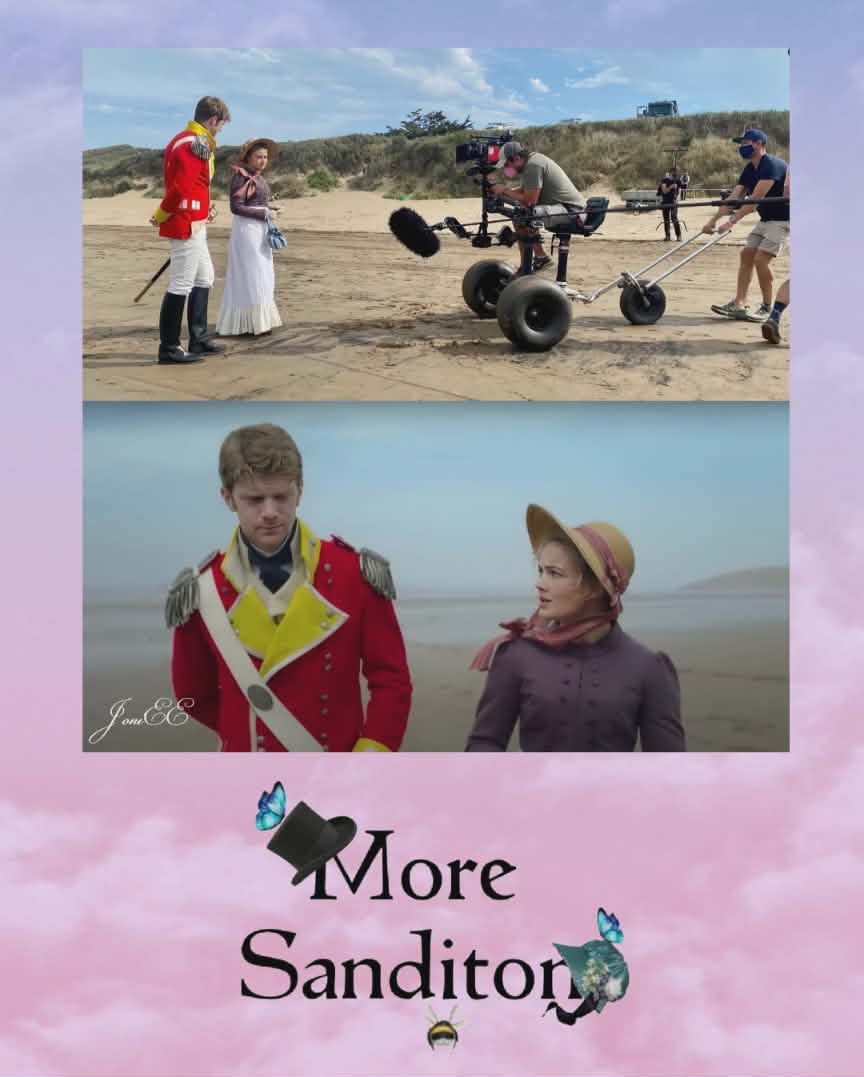 More_Sanditon's tweet photo. The behind the scene and the actual scene in #Sanditon. Alison realizing that Capt. Fraser is "the one" for her. 😍🥰
#MoreSanditon #SanditonPBS #Fralison https://t.co/FP71MDVdiX