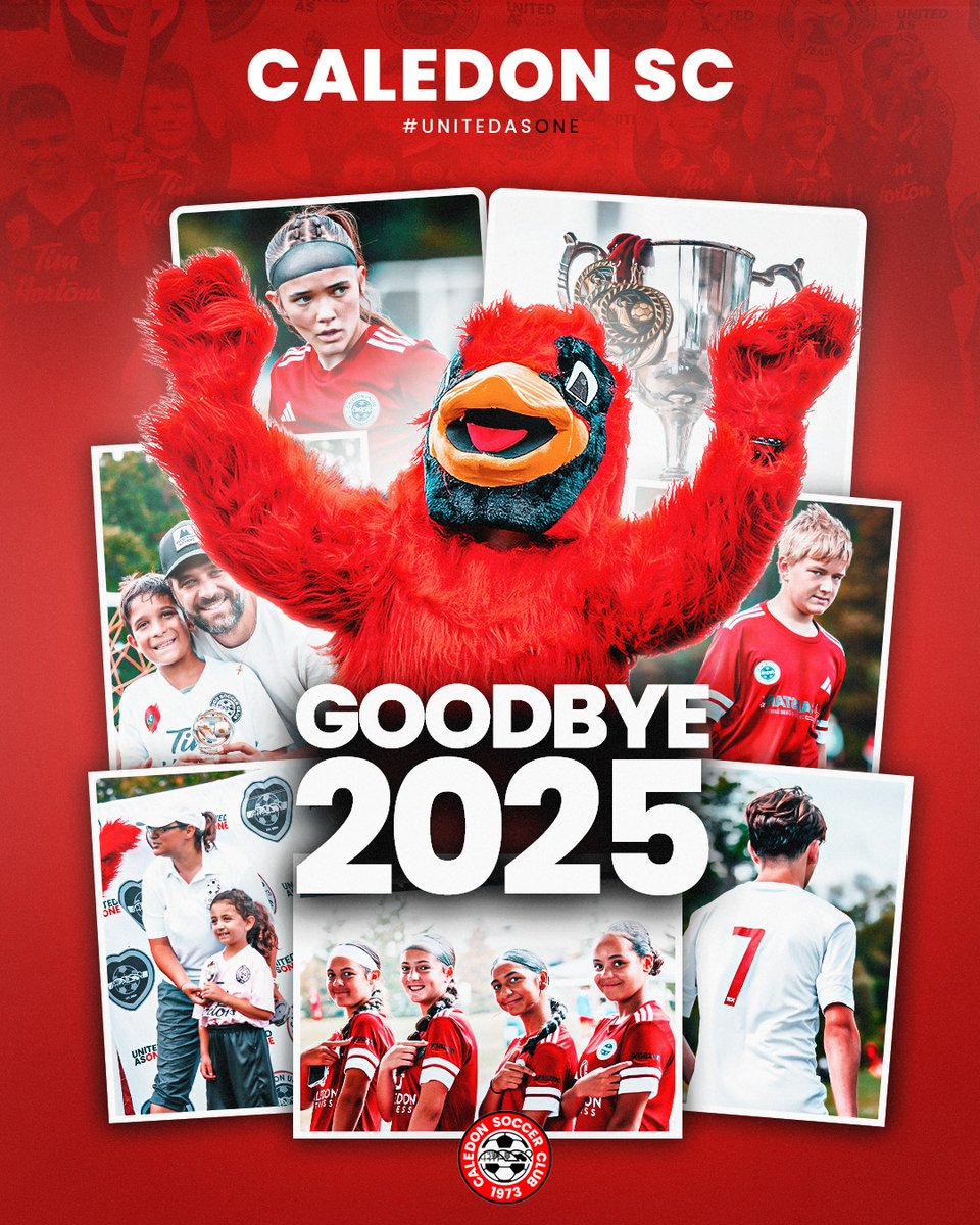CaledonSC's tweet image. What a year it’s been. 🔥⚽

2025 was filled with growth, big moments, and memories we’ll carry forward. Thank you to every player, coach, volunteer, family, and supporter who made this year special.

Here’s to what’s next!

#UnitedAsOne #CaledonSoccer
