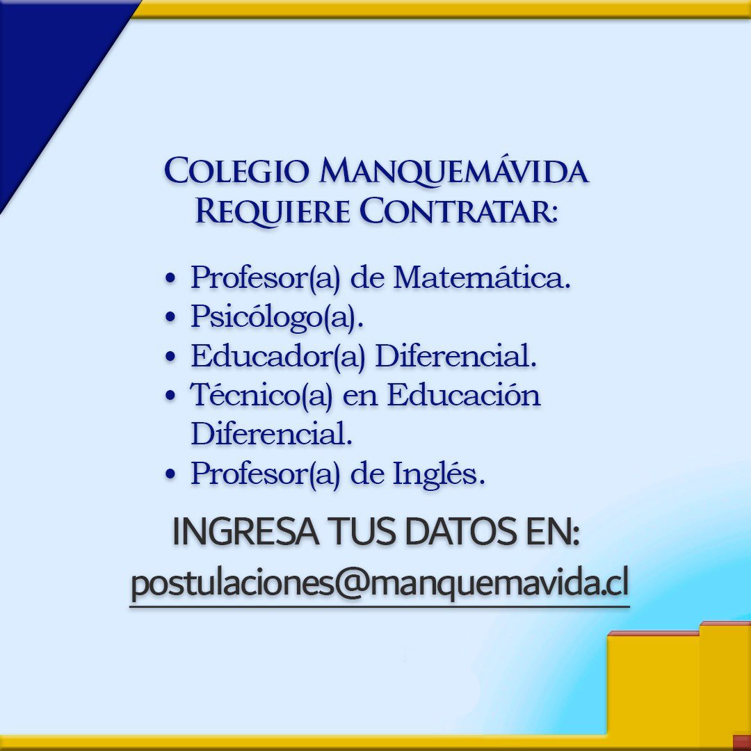 Colegio Manquemávida (@manquemavida) on Twitter photo 
