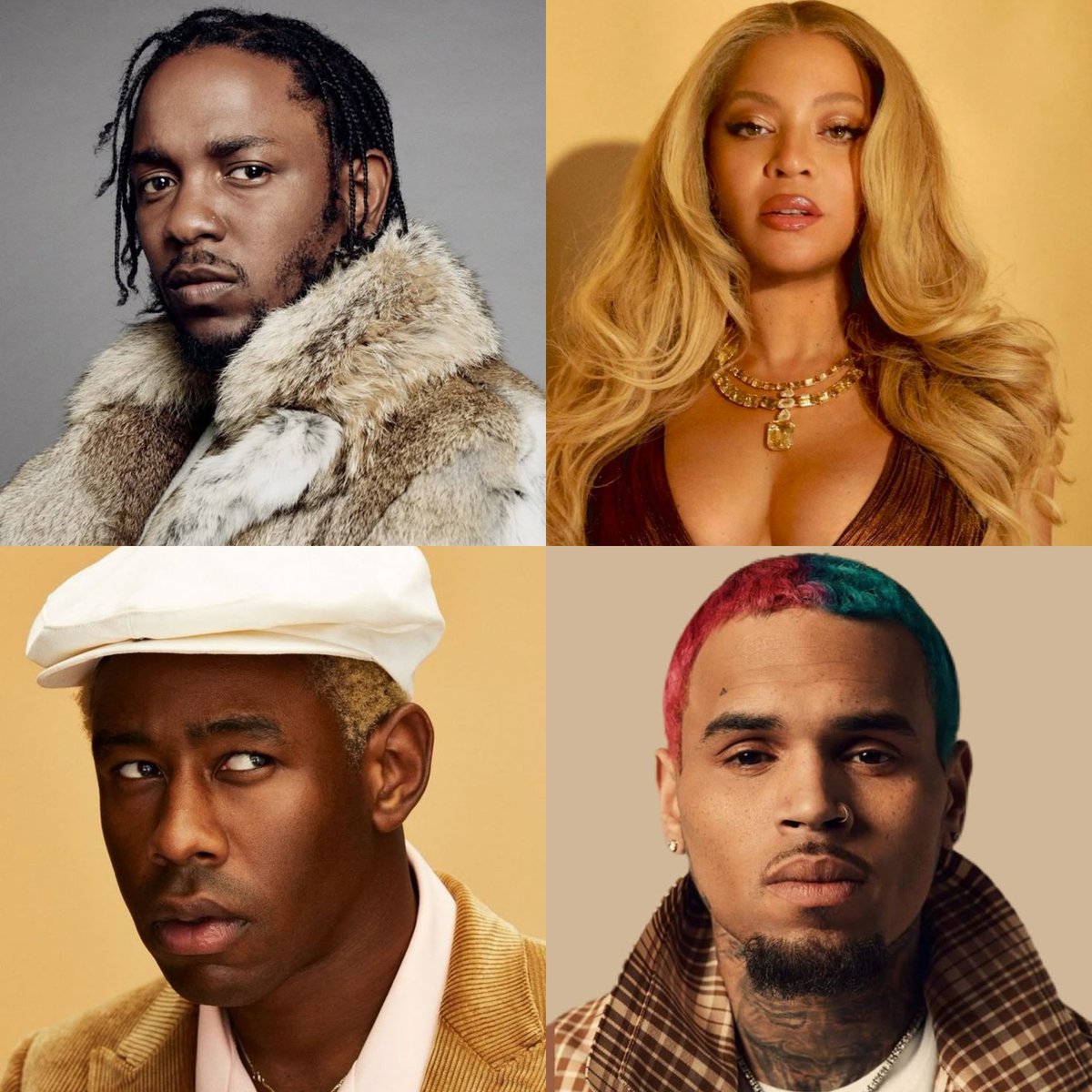 blackishpress's tweet image. The Highest-Paid (Black) Musicians Of 2025 according to Forbes

20 • SZA
13 • Tyler, The Creator
8 • Chris Brown
7 • Drake
4 • Kendrick Lamar
3 • Beyoncé
1 • The Weeknd