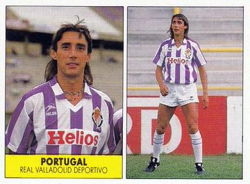 CromosPucela's tweet image. Miguel Ángel Portugal ha formado parte del Real Valladolid como jugador y entrenador.

En el campo, no tuvo suerte, ya que se lesionó y apenas pudo participar en 3 encuentros en aquella 87/88.

En el banquillo tampoco le fue bien, ya que fue despedido tras 26 encuentros (15/16).
