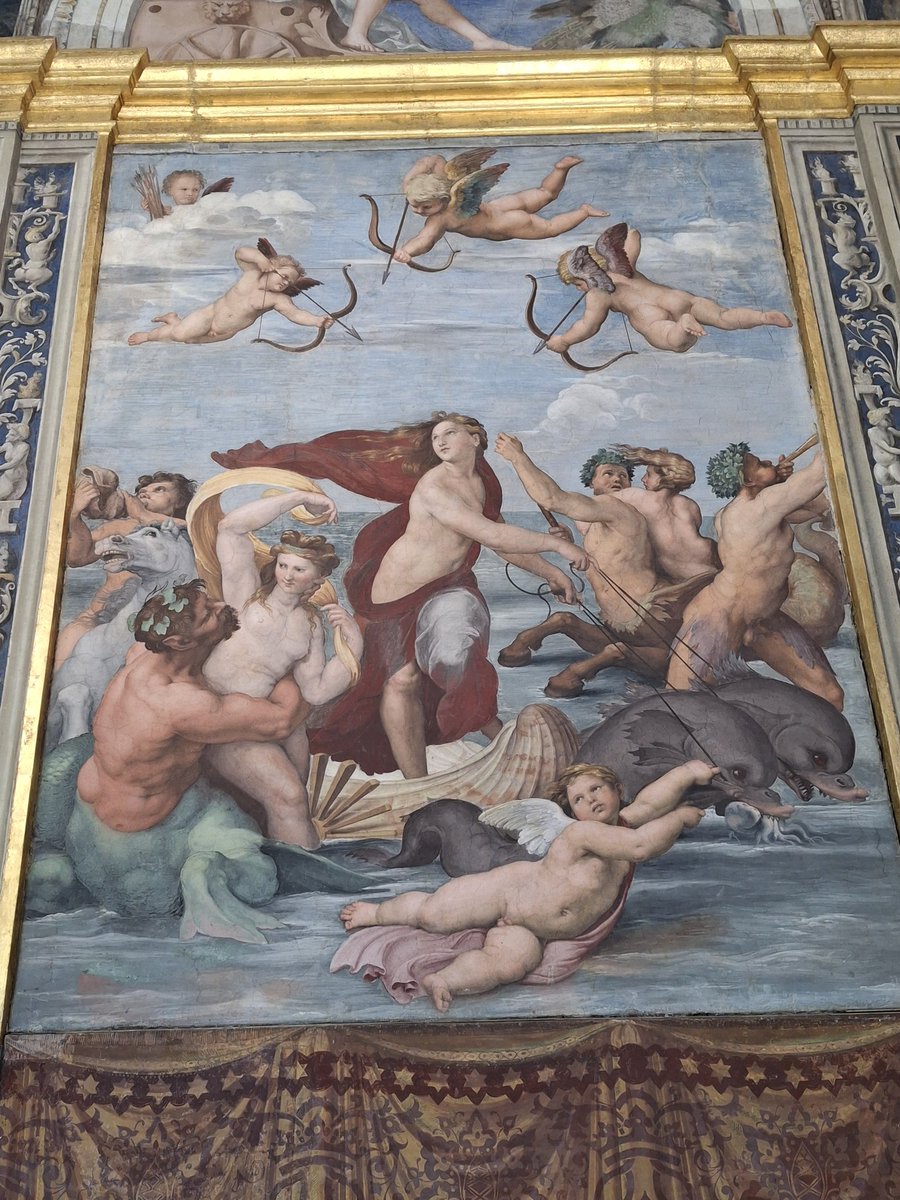 PhPrudent1's tweet image. Les fresques de Raphaël et de son #atelier à la villa Farnesina (1509-1511), l'un des chefs-d'œuvre du maître... et l'un des lieux incontournables de la Ville éternelle. Que d'artistes elles ont inspiré ! #HDA