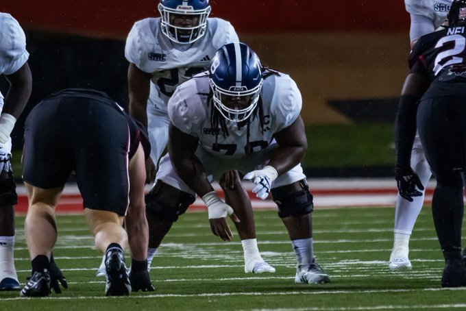 TransferPortal's tweet image. Georgia Southern OL Caleb Cook will be using a medical redshirt and entering the transfer portal as a grad transfer, his rep @ConnorMadden24 tells @PeteNakos. 

The 6-foot-3, 320-pound OL was a 2025 1st-team All-Sun Belt selection.

on3.com/transfer-porta…