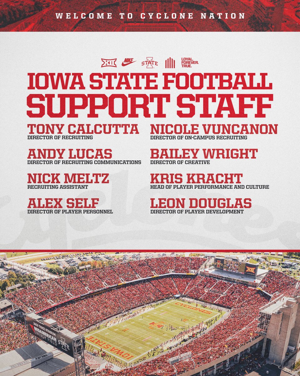 CycloneFB's tweet image. Welcome to Ames‼️🌪️

🔗: cyclones.com/news/2025/12/3…