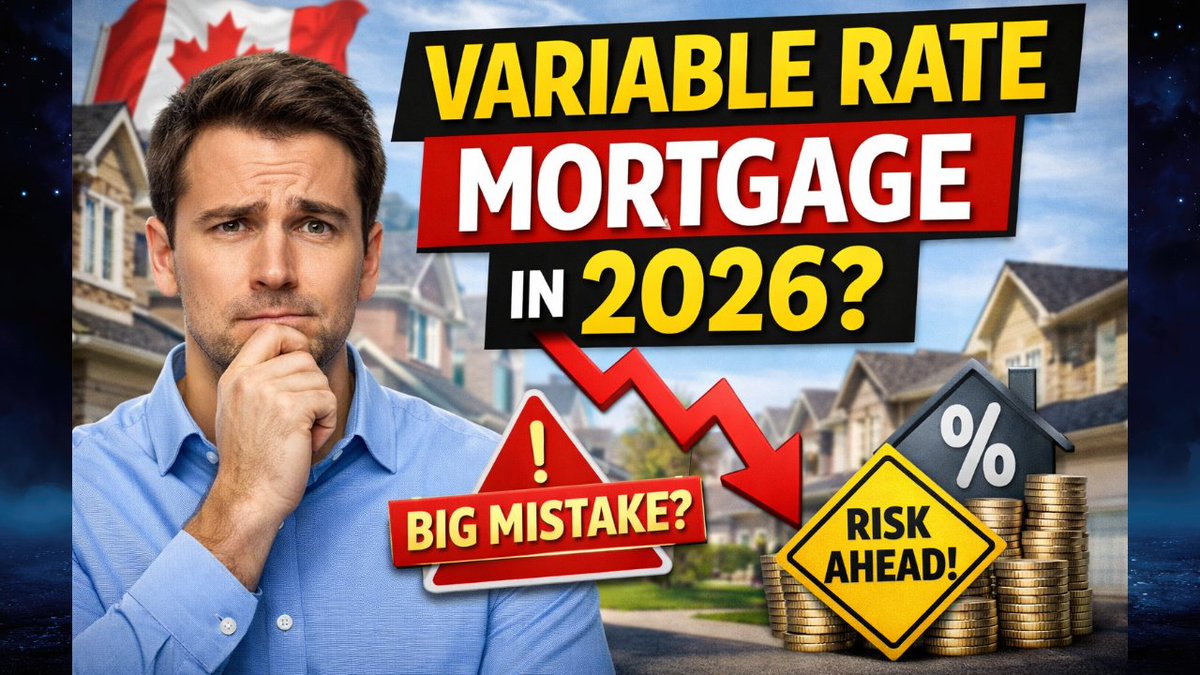 finwisecanada's tweet photo. Is a variable rate mortgage the right choice?

The 2026 market might hold surprises. Discover the risks and rewards of variable rate mortgages. Stay informed. Dive deeper here: 

https://t.co/OuLMT0Cms4

#MortgageTips #mortgagerenewal #mortgage #rates #variablerate https://t.co/5J3YF3V36v