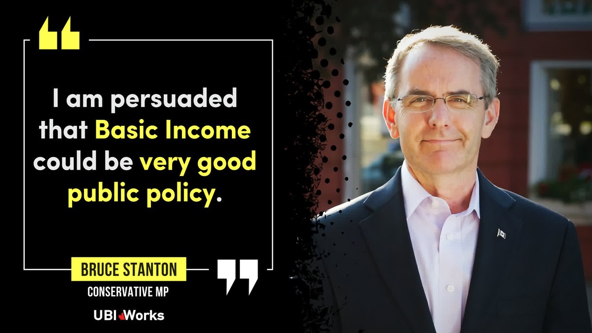 ubi_works's tweet image. Former Conservative MP Bruce Stanton believes #BasicIncome 'could be very good public policy'.

A growing number of Conservatives support Basic Income as a way to grow our economy and give economic freedom to Canadians.