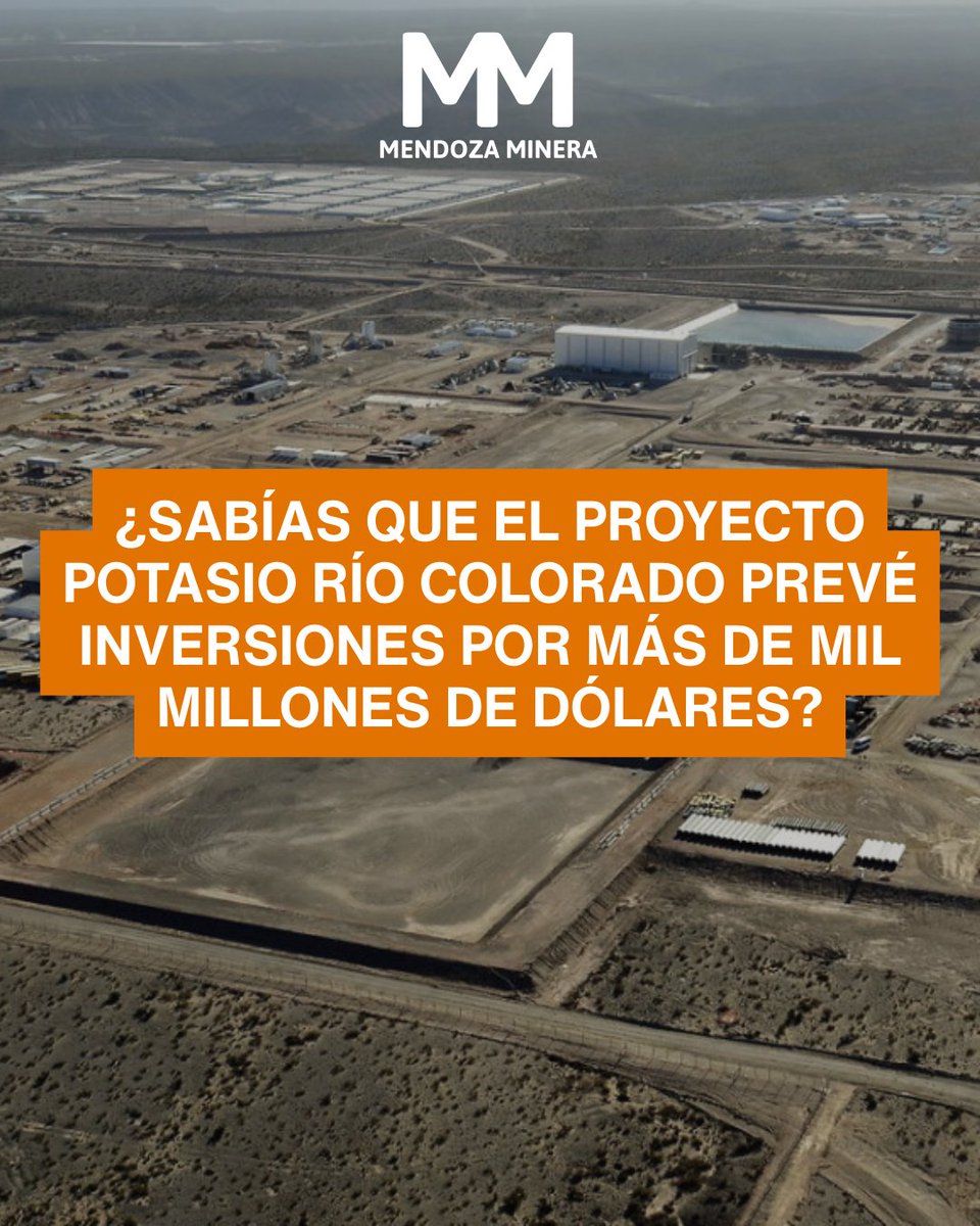 ¿Sabías que Potasio Río Colorado prevé inversiones por más de mil millones de dólares?

📈 Este tipo de inversiones exige también un marco institucional robusto, controles ambientales efectivos y participación comunitaria en cada etapa.
