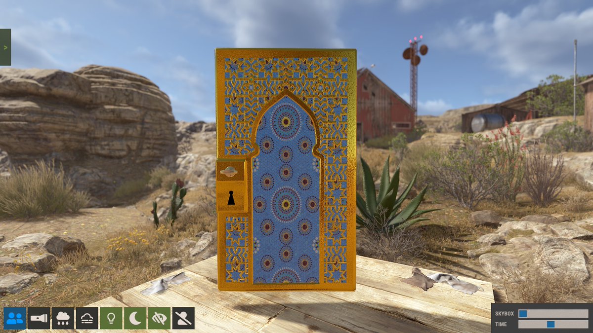 graphics_viper's tweet photo. @playrust Sheet Metal Door | Mihrab
My latest Rust skin! Let me know what you think and if you like it be a dear and cast your positive vote :)
Link: https://t.co/dCQQuFlX9z https://t.co/6rQd1wOHVg