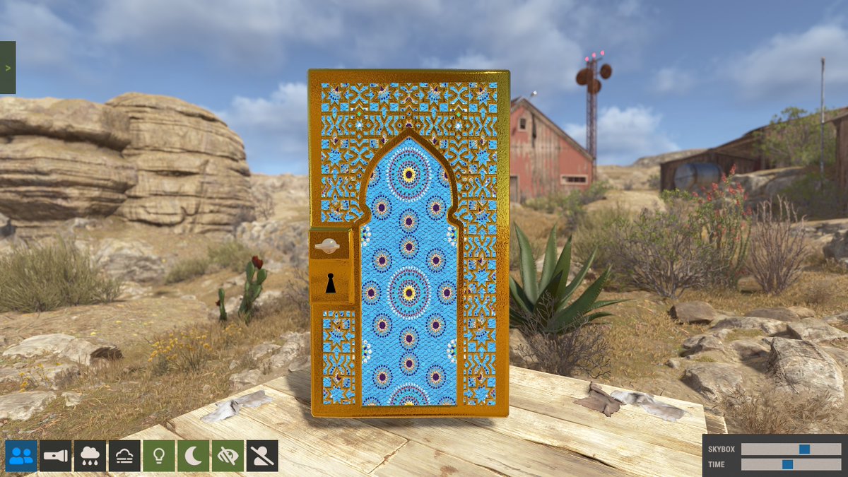 graphics_viper's tweet photo. @playrust Sheet Metal Door | Mihrab
My latest Rust skin! Let me know what you think and if you like it be a dear and cast your positive vote :)
Link: https://t.co/dCQQuFlX9z https://t.co/6rQd1wOHVg