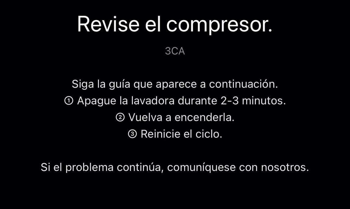 🚨 ANTES DE COMPRAR LAVADORA SAMSUNG LEE ESTO🚨
Compré lavadora NUEVA Bespoke - Falló en 3sem
⏰ 42d sin solución 
🔧 3 reparaciones FALLIDAS
✅ Cambio aprobado hace 15 días → ❌ SIN ejecutar 💰 CERO compensación ofrecida 
📞 Imposible hablar con quien resuelva
CRONOLOGÍA: 18