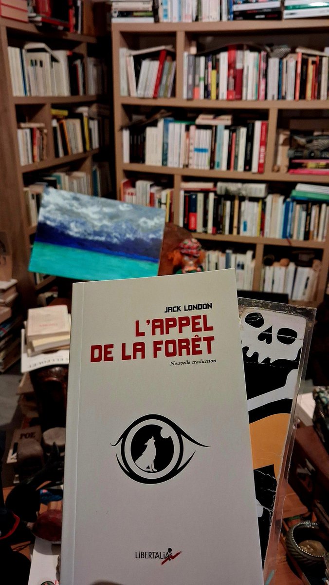 Montag33776628's tweet photo. J'viens d'aller farfouiller dans les cartons de mes libraires...donc, c’soir, 
lecture avec Jack London, 
" L’appel de la forêt ". 
Nouvelle traduction par Philippe Mortimer, ça sortira le 9 janvier prochain chez @LibertaliaLivre . https://t.co/tLA6jPnbCm